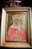 Икона святой Людмилы Чешской с частицей святых мощей