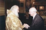 19 декабря 2004 года. Благословение Святейшего Патриарха Алексия II в Богоявленском Елоховском кафедральном соборе