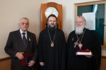 Архиепископ Амвросий поздравил архимандрита Илариона (Форкавца) с 65-летием