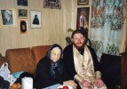 Матушка Сергия с иеромонахом Варнавой(Лосевым)