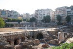 Раскопки города - площадь римского периода