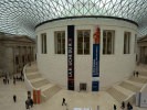 Читальный зал Британского музея в Лондоне. Читальный зал находится в Большом дворе Британского музея