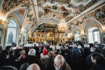 Архиепископ Феогност и архиепископ Амвросий поздравили сотрудников Лавры и Академии с Рождеством Христовым